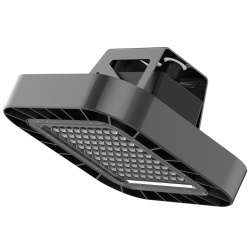 Artlite Lámpara LED de Campana Modular, Exterior, Luz Blanco Frío, 50W, 5000 Lúmenes, Negro, para Iluminación Industrial 