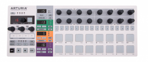 Arturia Secuenciador Dinámico Beatstep Pro, MIDI, USB, Blanco 