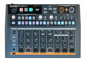 Arturia Sintetizador para Batería y Percusión Drumbrute Impact, USB B, 12V, Negro 