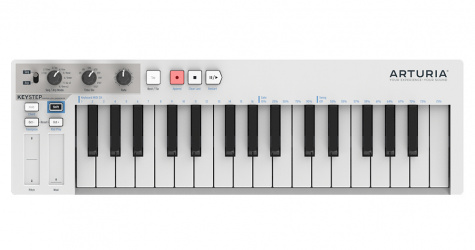 Arturia Teclado MIDI KeyStep 32, 32 Teclas, USB, Blanco 