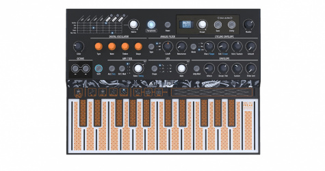 Arturia Sintetizador Hibrido MicroFreak, 25 Teclas, USB, Negro 