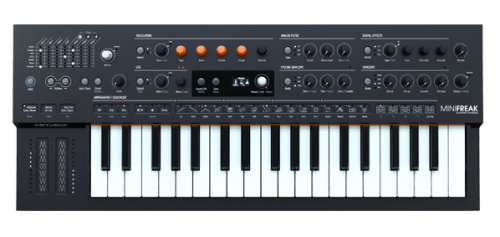 Arturia Sintetizador Híbrido Minifreak, 37 Teclas, MIDI, Negro 