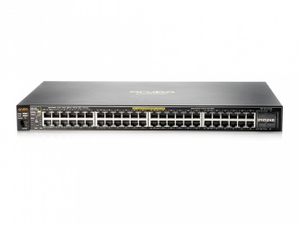 Switch Aruba Gigabit Ethernet 2530-48G-PoE+, 48 Puertos 10/100/1000Mbps + 4 SFP, 104Gbit/s, 16000 Entradas - Administrable 