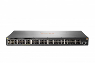 Switch Aruba Gigabit Ethernet 2930F 48G PoE+ 4SFP+, 48 Puertos PoE+ 10/100/1000Mbps + 4 Puertos SFP+, 176 Gbit/s, 32.768 Entradas - Administrable 
