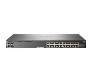Switch Aruba Gigabit Ethernet 2540 24G PoE+ 4SFP+, 24 Puertos PoE+ 10/100/1000Mbps + 4 Puertos SFP+, 128 Gbit/s, 16.384 Entradas - Administrable 