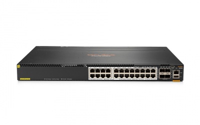 Switch Aruba Gigabit Ethernet 6300M, 24 Puertos PoE 10/100/1000 + 4 Puertos SFP, 880 Gbit/s, 32.000 Entradas - Administrable 