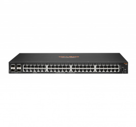 Switch Aruba Gigabit Ethernet 6100 48G, 48 Puertos 10/100/1000 + 4 Puertos SFP+, 176Gbit/s, 8192 Entradas - Administrable 