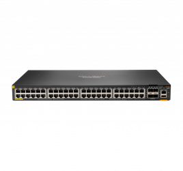 Switch Aruba Gigabit Ethernet CX 6200F, 48 Puertos PoE 10/100/1000Mbps + 4 Puertos SFP+, 740W, 176 Gbit/s, 32768 Entradas - Administrable 