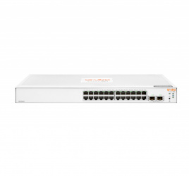 Switch Aruba Gigabit Ethernet Instant On 1830, 24 Puertos 10/100/1000Mbps + 2 Puertos SFP, 52 Gbit/s, 16000 Entradas - Administrable 