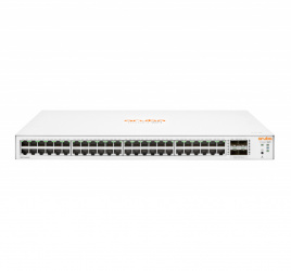 Switch Aruba Gigabit Ethernet Instant On 1830, 48 Puertos 10/100/1000Mbps + 4 Puertos SFP, 104 Gbit/s, 16.000 Entradas - Administrable 