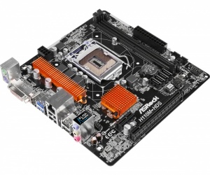 Tarjeta Madre ASRock micro ATX H110M-HDS, S-1151, Intel H110, HDMI, 32GB DDR4 para Intel 