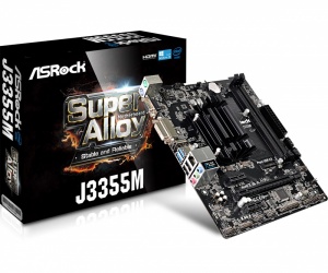 Tarjeta Madre ASRock microATX J3355M, Intel Celeron J3355 Integrada, HDMI, 16GB DDR3 para Intel 