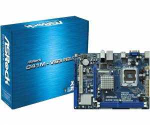 Tarjeta Madre ASRock micro ATX G41M-VS3 R2.0, S-775, Intel G41, 8GB DDR3 para Intel 