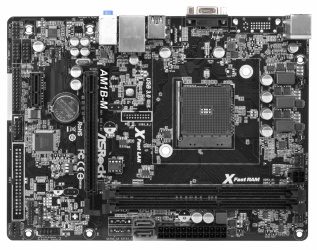 Tarjeta Madre ASRock micro ATX AM1B-M, S-AM1, 32GB DDR3, para AMD 