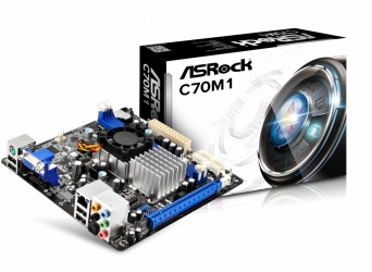Tarjeta Madre ASRock mini ITX C70M1, AMD Integrada, AMD A50M, 16GB DDR3, para AMD 