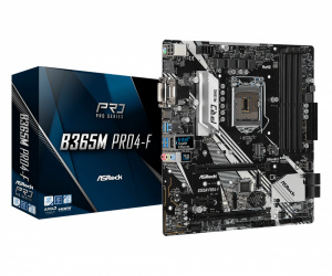 Tarjeta Madre ASRock Micro ATX B365M Pro4-F, S-1151, Intel B365, HDMI, 64GB DDR4 para Intel 