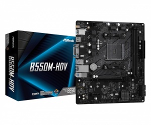 Tarjeta Madre ASRock B550M-HDV, Micro-ATX, Socket AM4, AMD B550, 64GB DDR4, HDMI para AMD  