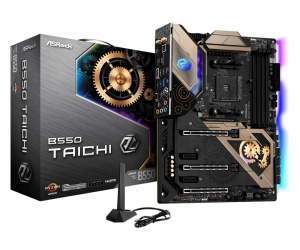 Tarjeta Madre ASRock ATX B550 TAICHI, S-AM4, AMD B550, HDMI, 128GB DDR4 para AMD ― No es Compatible con AMD Ryzen 5 3400G y Ryzen 3 3200G (Revisar Compatibilidades en la Página del Fabricante) 