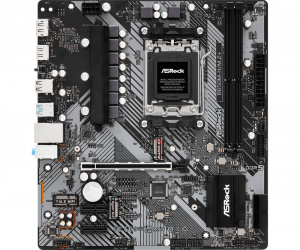 Tarjeta Madre ASRock B650M-H/M.2+, Micro-ATX, Socket AM5, AMD B650, 96GB DDR5, HDMI/DP para AMD 