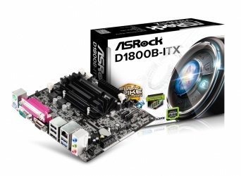 Tarjeta Madre ASRock mini ITX D1800B-ITX, Intel Celeron J1800 Integrada, HDMI, 16GB DDR3 