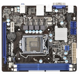 Tarjeta Madre ASRock micro ATX H61M-VG3, S-1155, Intel H61, 16GB DDR3 para Intel 