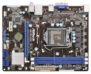 Tarjeta Madre ASRock micro ATX H61M-VG4, S-1155, Intel H61, 16GB DDR3, para Intel 