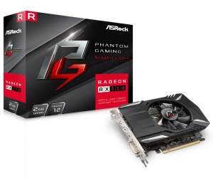 Tarjeta de Video ASRock AMD Radeon RX 550 Phantom Gaming, 2GB 128-bit GDDR5, PCI Express x16 3.0 
