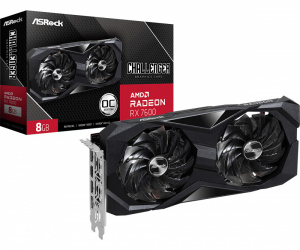 Tarjeta de Video ASRock AMD Radeon RX 7600 Challenger, 8GB 128-bit GDDR6, PCI Express x8 4.0  