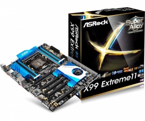 Tarjeta Madre ASRock ATX X99 Extreme 11, S-2011-v3, Intel X99, 128GB DDR4 para Intel 
