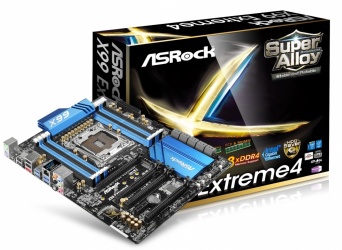 Tarjeta Madre ASRock ATX X99 EXTREME4, S-2011-v3, Intel X99, 128GB DDR4 para Intel 