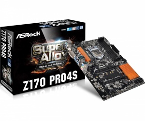 Tarjeta Madre ASRock ATX Z170 Pro4S, S-1151, Intel Z170, HDMI, 64GB DDR4 para Intel 