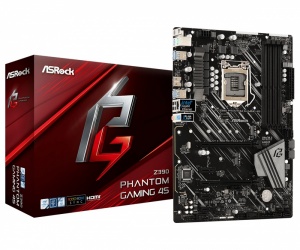 Tarjeta Madre ASRock ATX Z390 Phantom Gaming 4S, S-1151, Intel Z390, HDMI, 128GB DDR4 para Intel ― Compatibles solo con 8va y/o  9va Generación (Revisar modelos aplicables) 