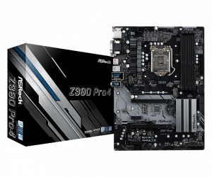 Tarjeta Madre ASRock ATX Z390 PRO4, S-1151, Intel Z390, HDMI, 64GB DDR4 para Intel ― Compatibles solo con 8va y/o  9va Generación (Revisar modelos aplicables) 