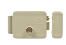 Assa Abloy Cerradura Electromecánica 321-DCD-ABG, sin Botón, para Puerta Derecha 