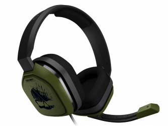 Astro Gaming Audífonos Gamer A10 Edición: Call of Duty para PS4/PS5/Xbox/PC/Mac, Alámbrico, 3.5mm, Verde Militar 