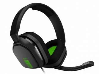 Astro Gaming Audífonos Gamer A10 para PS4/PS5/Xbox/PC/Mac, Alámbrico, 2 Metros, 3.5mm, Negro/Verde 