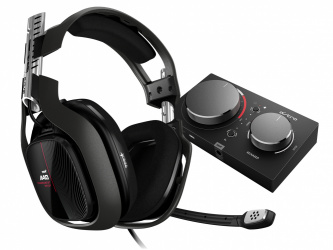 Astro Gaming Audífonos Gamer A40 TR para Xbox, Alámbrico, 2 Metros, 3.5mm, Negro/Rojo/Plata, incluye MixAmp Pro TR 
