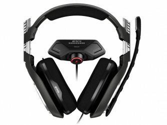 Astro Gaming Audífonos Gamer A40 TR para Xbox, Alámbrico, 2 Metros, 3.5mm, Negro/Plata ― Incluye Astro MixAmp M80 