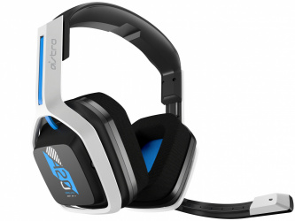 ASTRO Gaming Audífonos Gamer A20, Inalámbrico, USB-A, Blanco/Azul 
