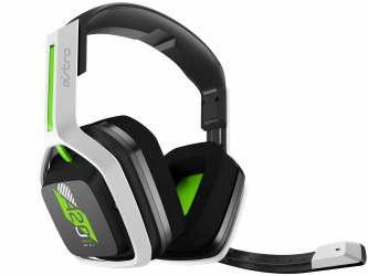 ASTRO Gaming Audífonos Gamer A20, Inalámbrico, USB-A, Blanco/Verde 