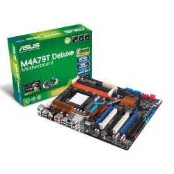 Tarjeta Madre Asus ATX M4A79T Deluxe, S-AM3, AMD 790FX/SB750, 16GB DDR3 para AMD 