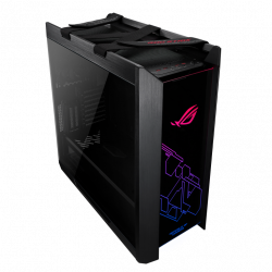 Gabinete ASUS ROG STRIX HELIOS, Midi-Tower, ATX/EATX/Micro-ATX/Mini-ITX, USB 3.0, sin Fuente, 4 Ventiladores Instalados, Negro ― Equipo de trabajo. 