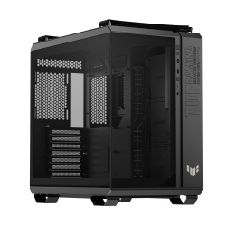 Gabinete ASUS TUF Gaming GT502 Horizon, Midi-Tower, ATX/Micro-ATX/ITX, USB 3.0, sin Fuente, sin Ventiladores Instalados, Negro 