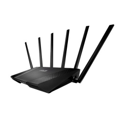 Router ASUS Gigabit Ethernet Tri-Band RT-AC3200, Inalámbrico, 5x RJ-45, 2.4-5GHz, con 6 Antenas Desmontables ― ¡Optimizado para Gaming! 
