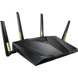 Router ASUS Gigabit Ethernet ROG RT-AX88U con AiMesh Wi-Fi 6, Inalámbrico, 4804 Mbit/s, 8x RJ-45, 2.4/5GHz ― ¡Optimizado para Gaming! 