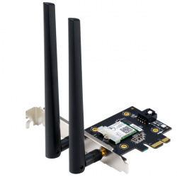 ASUS Tarjeta de Red PCE-AX3000, Inalámbrico, 3000 Mbit/s, PCI Express, 2 Antenas 