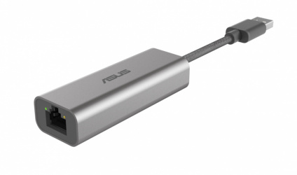 ASUS Convertidor de Red Ethernet USB-C2500, 100/1000/2500 Mbit/s 