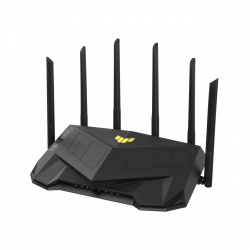 Router ASUS Ethernet de Banda Dual Firewall TUF Gaming AX5400 Wi-Fi 6, Alámbrico/Inalámbrico, 5378 Mbit/s, 4x RJ-45, 2.4/5GHz, 6 Antenas Externas 
