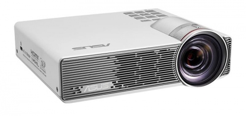 Proyector Portátil ASUS P3B DLP, WXGA 1280 x 800, 800 Lúmenes, Inalámbrico, Tiro Corto, con Bocinas, Blanco 