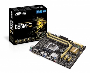Tarjeta Madre ASUS micro ATX B85M-G, S-1150, Intel B85, HDMI, 32GB DDR3, para Intel 